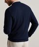 Peter Millar Long Sleeve Autumn Crest Honeycomb Crew Neck Pullover