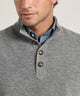 Peter Millar Blackburn Button Mock Sweater