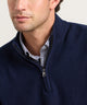 Peter Millar Crescent Texture Quarter-Zip Pullover