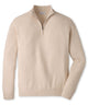 Peter Millar Crescent Texture Quarter-Zip Pullover - Sandstone