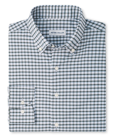 Peter Millar Charles Performance Twill Sport Shirt, Men's Big & Tall