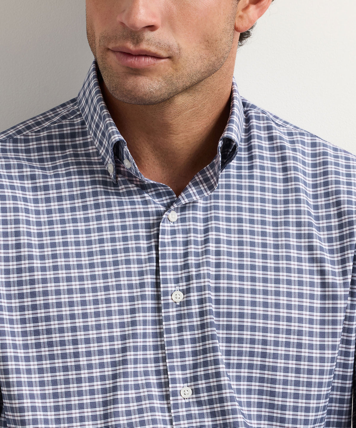 Peter Millar Clark Performance Twill Sport Shirt, Men's Big & Tall