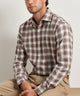 Peter Millar Cannon Performance Flannel Long Sleeve Sport Shirt