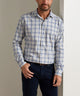 Peter Millar Preston Performance Flannel Long Sleeve Sport Shirt