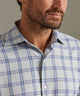 Peter Millar Preston Performance Flannel Long Sleeve Sport Shirt