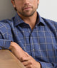 Peter Millar Preston Performance Flannel Long Sleeve Sport Shirt