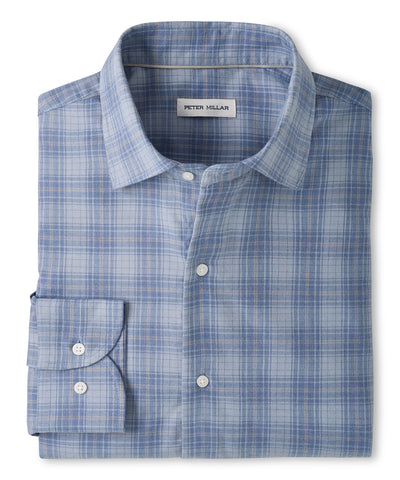 Peter Millar Dean Performance Flannel, Men's Big & Tall