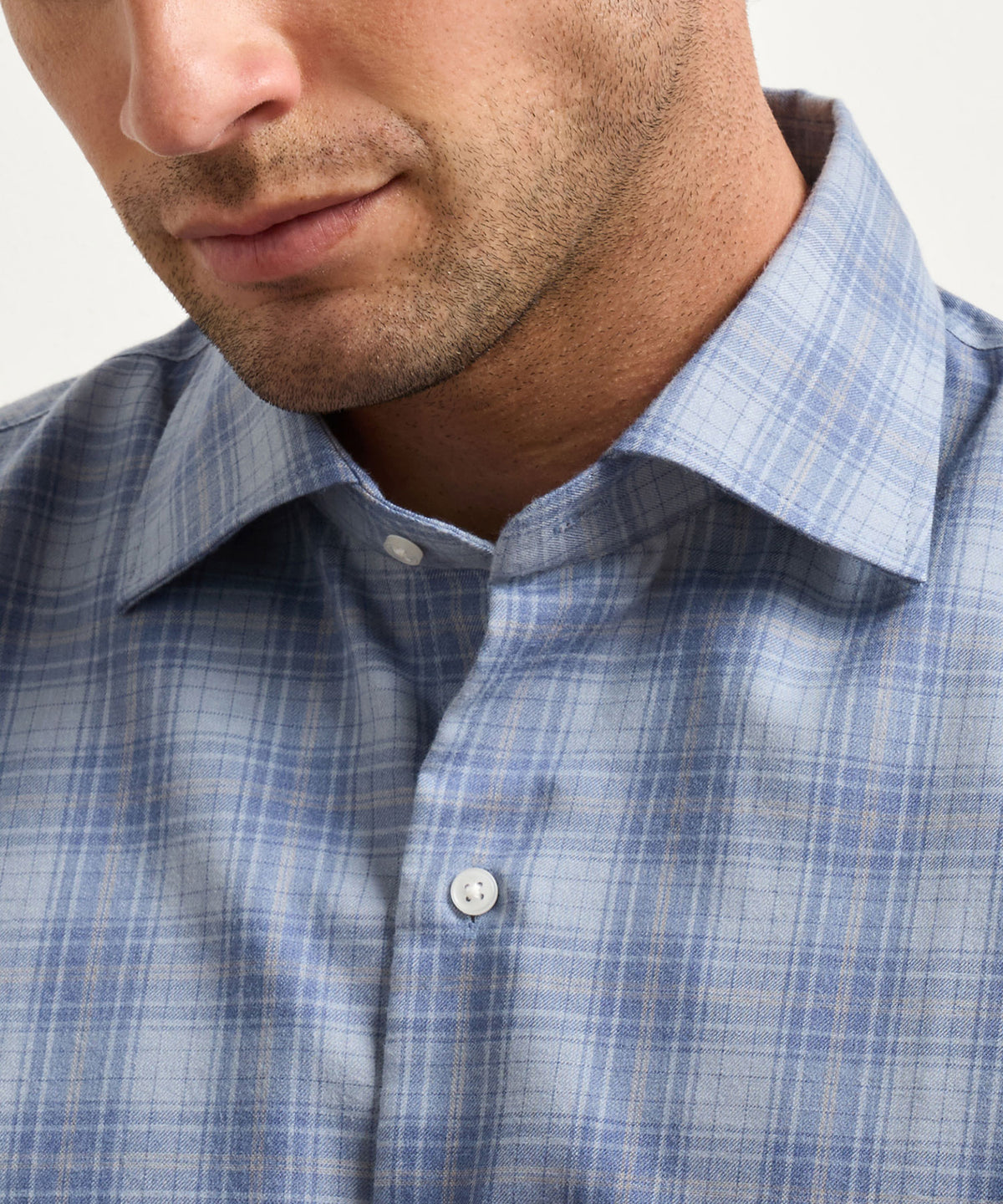 Peter Millar Dean Performance Flannel, Men's Big & Tall