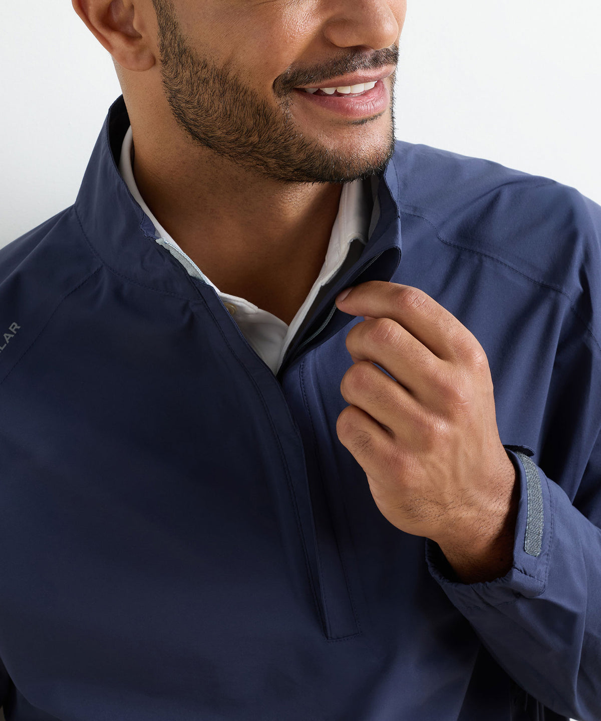 Peter Millar Shield Half-Zip Rain Shell, Men's Big & Tall
