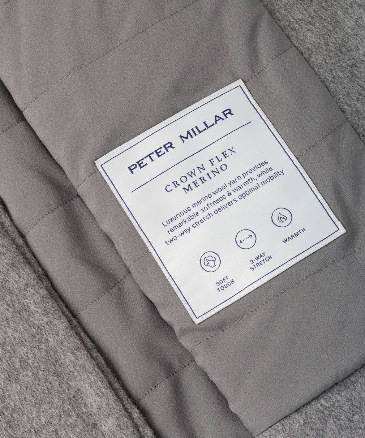 Peter Millar Crown Flex Merino Bomber, Men's Big & Tall