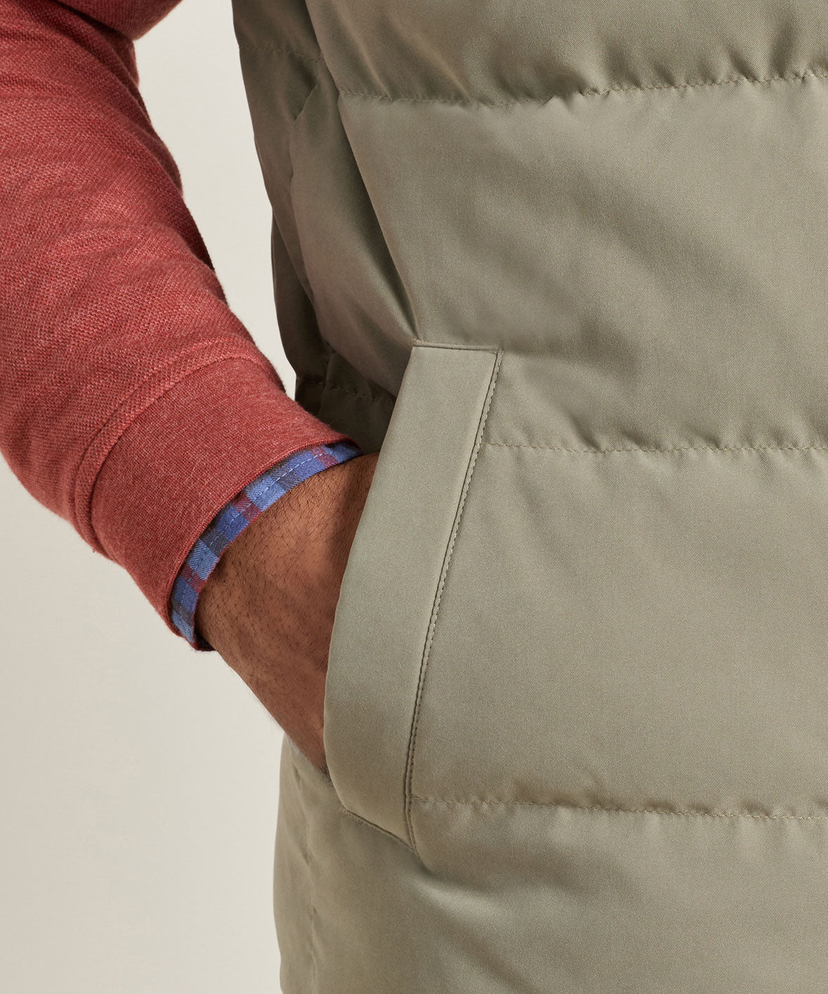 Peter Millar Bedford Quilted Vest, Men's Big & Tall