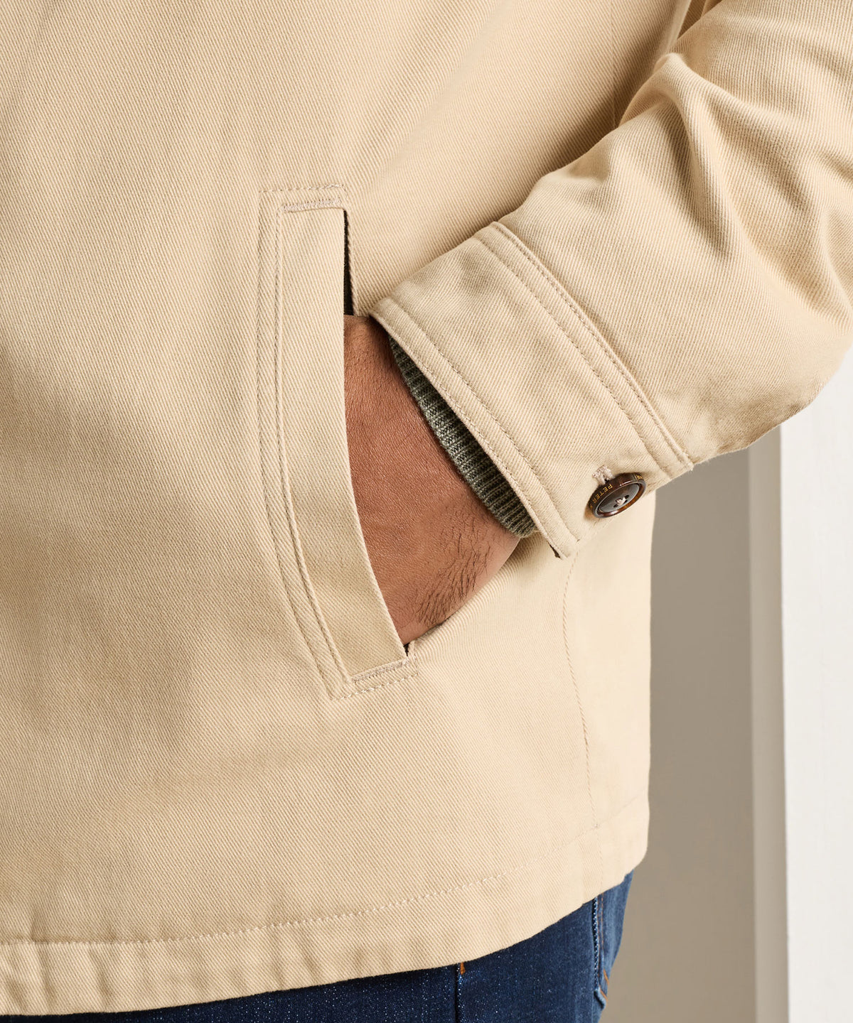 Peter Millar Chatham Cotton Cashmere Coat, Men's Big & Tall