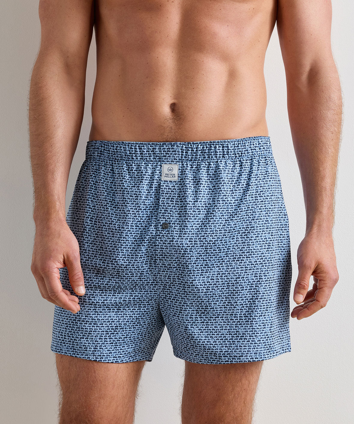 Peter Millar Off-Road Print Boxer, Men's Big & Tall