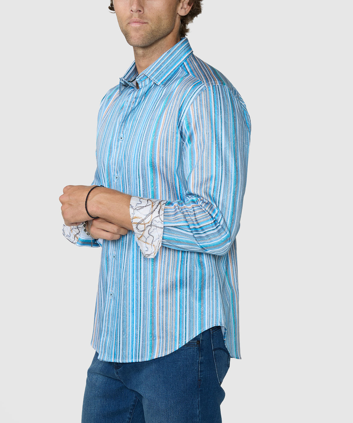 Robert Graham Long Sleeve 'Rehan' Sport Shirt - Multi, Men's Big & Tall