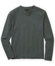 Westport Lifestyle Long Sleeve Dunes Pique Hi-Vee Tee - Blue Spruce