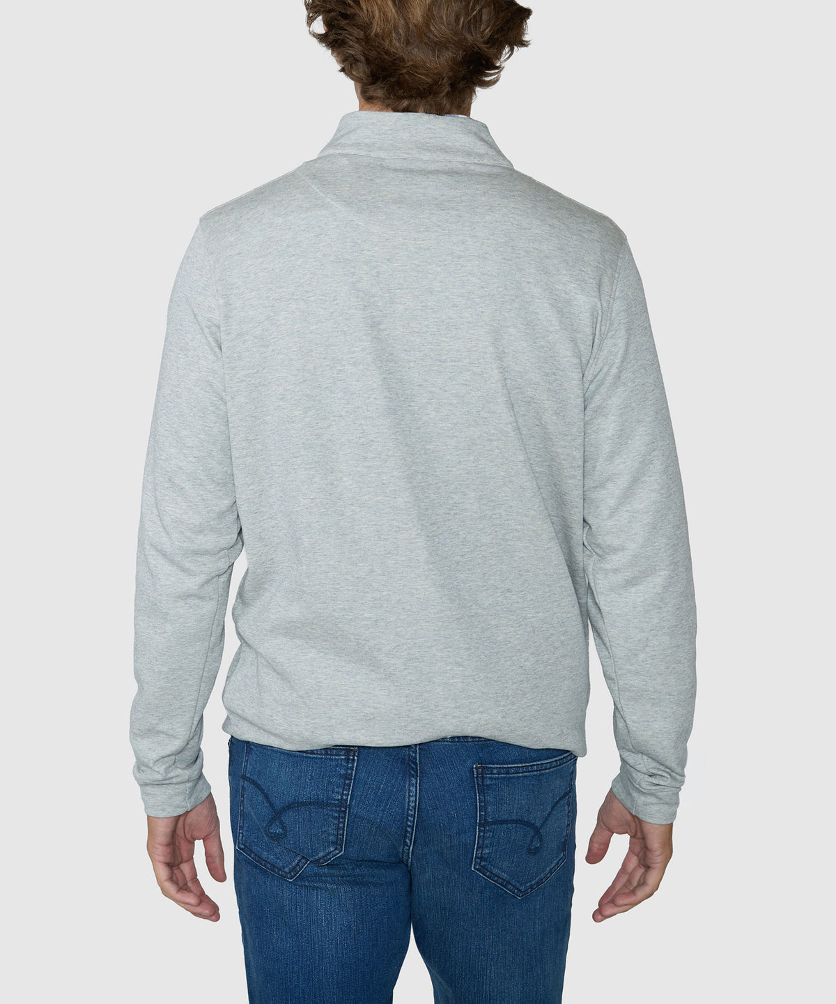 Westport Lifestyle "The Signature" Long Sleeve Quarter-Zip Pullover, Men's Big & Tall