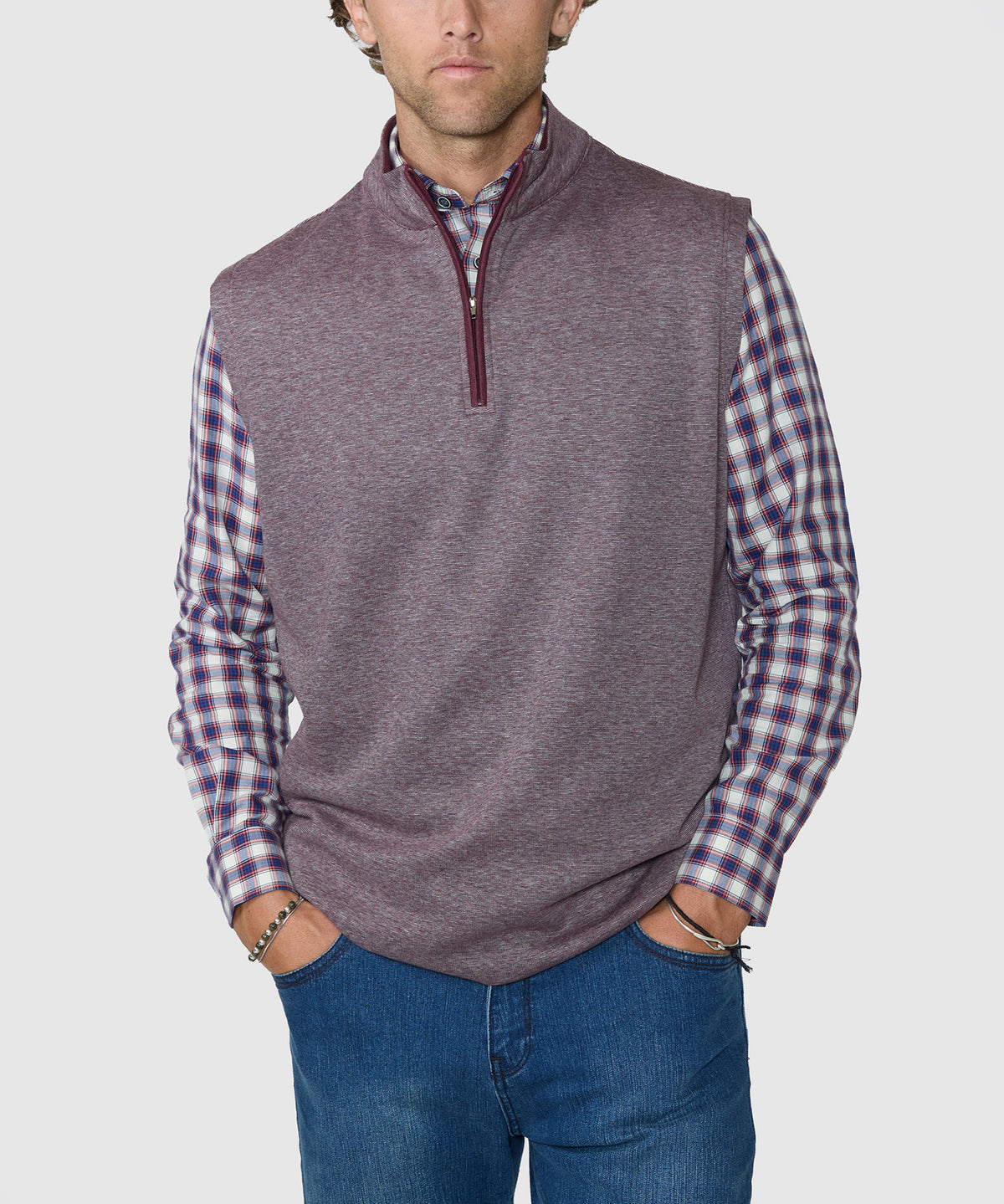 Westport Lifestyle "The Signature" Quarter-Zip Vest, Men's Big & Tall