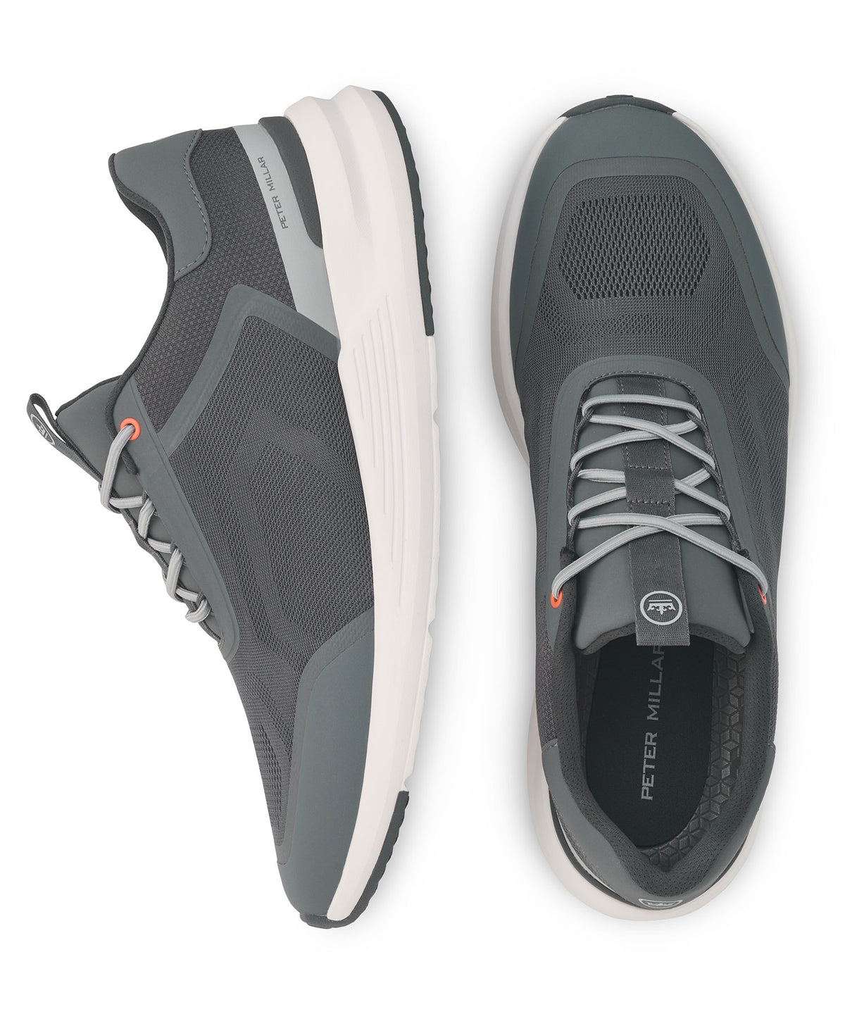 Peter Millar Camberfly Sneaker - Iron, Men's Big & Tall