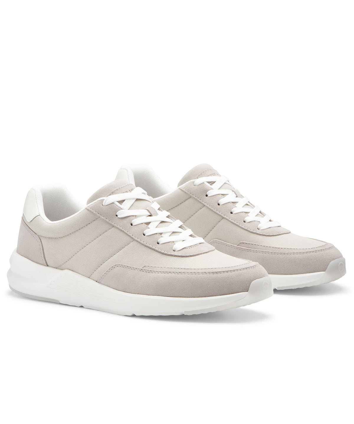 Peter Millar Journeyman Sneaker - Light Pewter, Men's Big & Tall