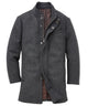 Hart Schaffner Marx Twill Car Coat - Light Grey
