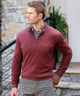 Westport Black Belvedere Diamond Quarter-Zip Pullover