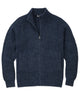 Westport Black Warf Full-Zip Cardigan - Blue