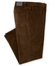 Westport Black Briarwood Stretch Five-Pocket Corduroy Pant - Brown