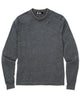 Westport Black Long Sleeve Westbrook Crew - Gravel