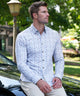 Westport Black Long Sleeve Prism Print Sport Shirt