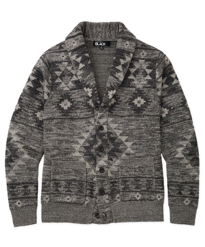 Westport Black Sante Fe Cardigan, Men's Big & Tall