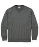 Westport Lifestyle Iconic Keyhole Cotton Cashmere Sweater - Grey