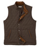 Westport Lifestyle Highland Quilted Shooter Vest - Bark