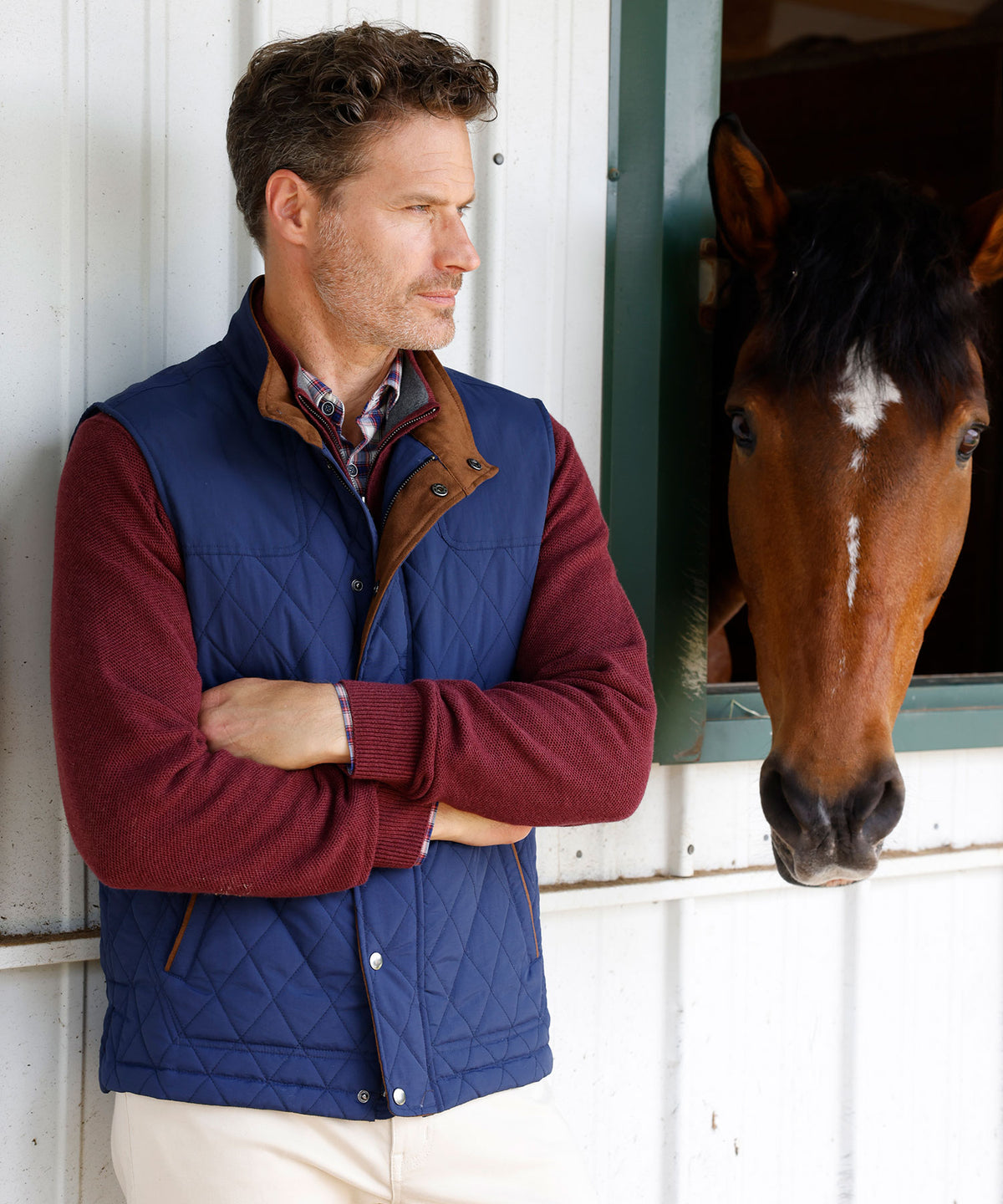 Westport Lifestyle Highland Quilted Shooter Vest, Men's Big & Tall