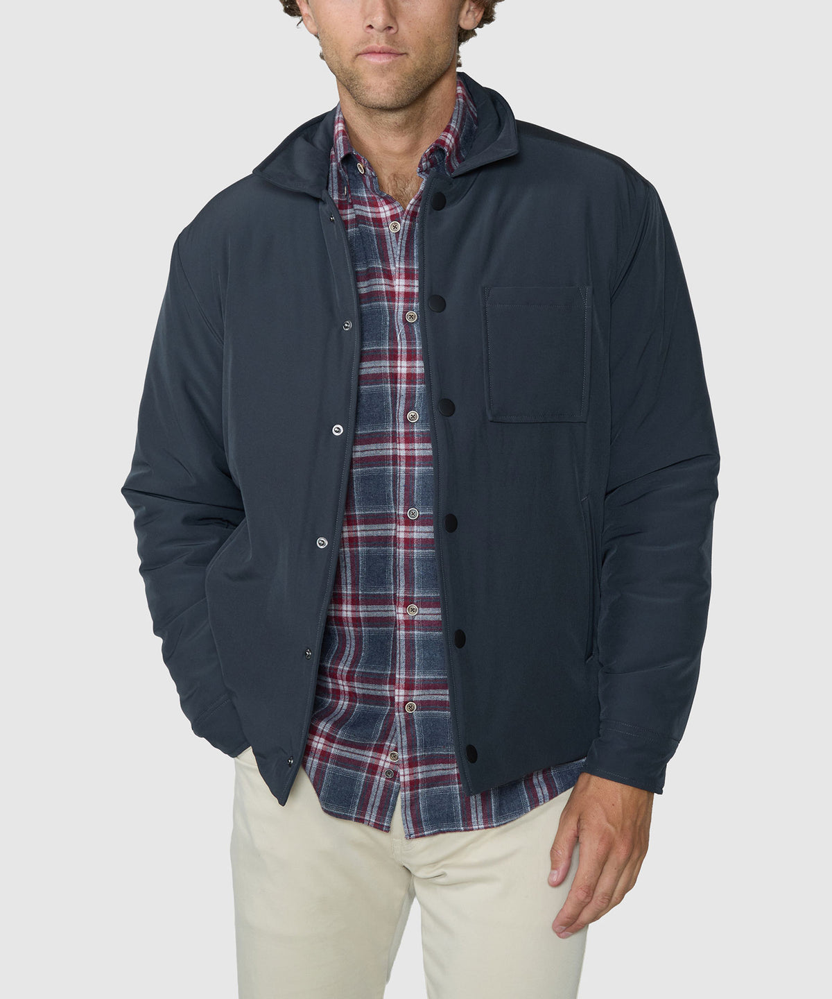 Westport Lifestyle Wayfarer Lightweight Jacket - Onyx, Men's Big & Tall