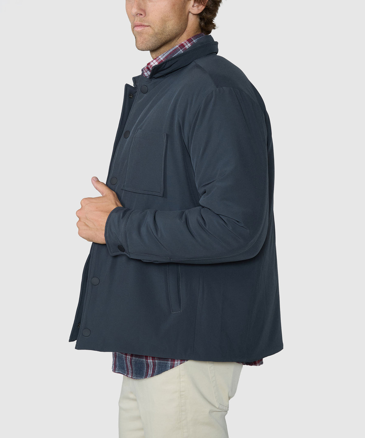 Westport Lifestyle Wayfarer Lightweight Jacket - Onyx, Men's Big & Tall