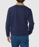 Westport Lifestyle Long Sleeve Bellamy Corduroy Collar Rugby Shirt - Navy