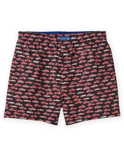 Westport Lifestyle Vintage Print Performance Stretch Boxer, Men's Big & Tall