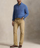 Polo Ralph Lauren Long Sleeve Textured Cotton Half-Zip Sweater - Blue Borage Heather