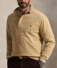 Polo Ralph Lauren Long Sleeve Luxury Half-Zip Pullover - Camel