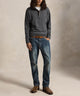 Polo Ralph Lauren Long Sleeve Luxury Half-Zip Pullover - Dark Grey