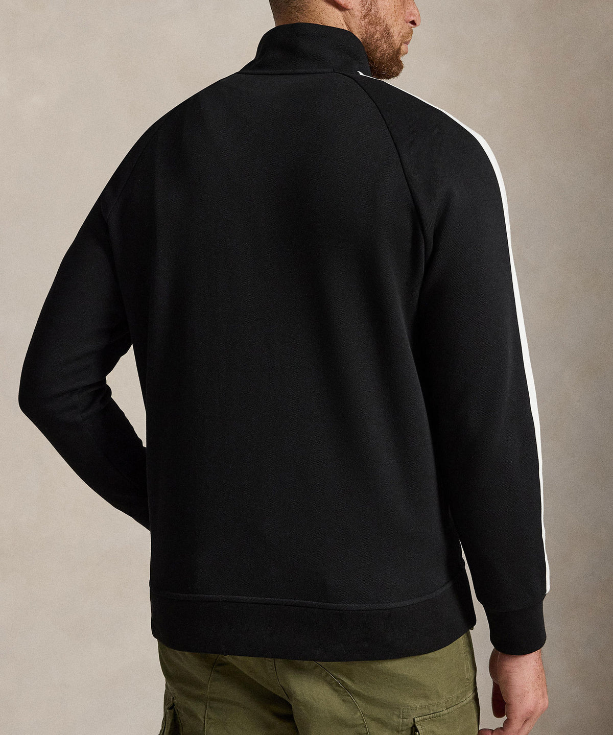 Polo Ralph Lauren Interlock Track Jacket - Black, Men's Big & Tall