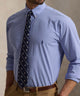 Polo Ralph Lauren Long Sleeve Poplin Shirt - Maidstone Blue/White