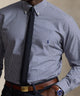 Polo Ralph Lauren Long Sleeve Poplin Shirt - Navy/White