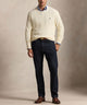 Polo Ralph Lauren Cotton Cable Crew Neck Sweater - Andover Cream