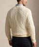 Polo Ralph Lauren Cotton Cable Crew Neck Sweater - Andover Cream