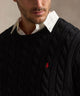 Polo Ralph Lauren Cotton Cable Crew Neck Sweater