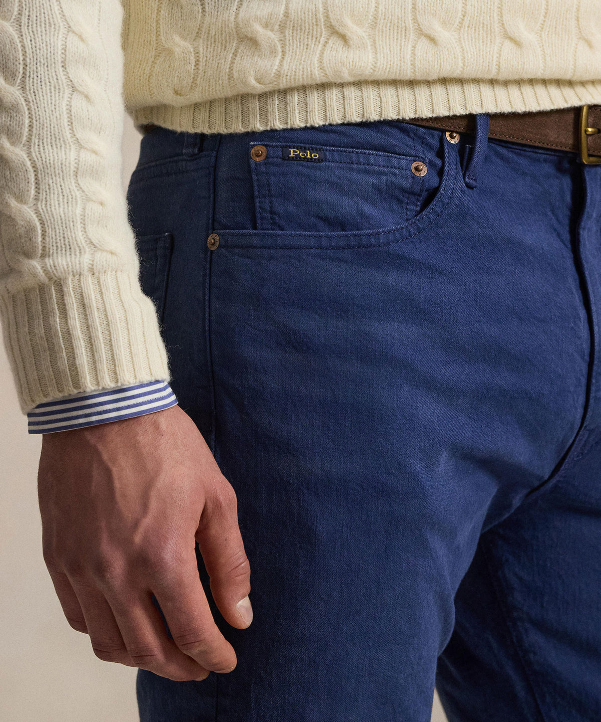 Polo Ralph Lauren Stretch Denim - Light Navy, Men's Big & Tall