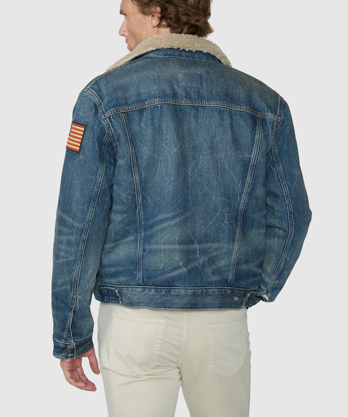 Polo Ralph Lauren Denim Trucker Jacket, Men's Big & Tall