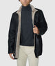 Westport Black Luxury Shearling Coat