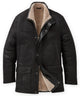 Westport Black Luxury Shearling Coat